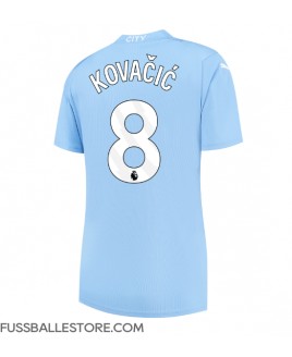 Günstige Manchester City Mateo Kovacic #8 Heimtrikot Damen 2023-24 Kurzarm